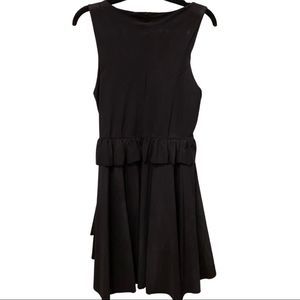 MC Planet Black Ruffle Layer Dress